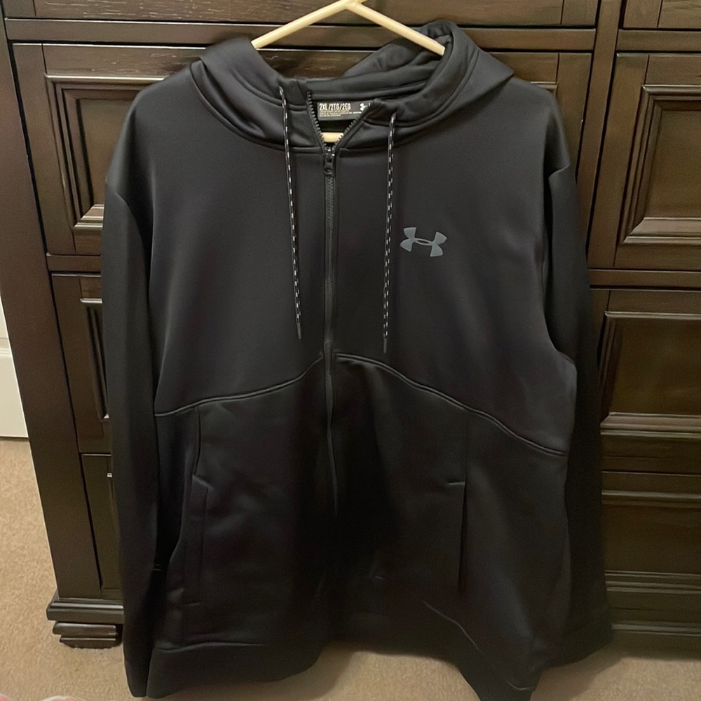 Under Armour Black Zip Up Hoodie